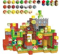 Luxalba 100PCS Upgraded 1 Inch Magnetic Building Blocks Toys for Kids Ages 3-10, Strong Magnets STEM Montessori Construction Sensory Gifts for Boys Girls Birthday Christmas (200PCS(zh021) Game)