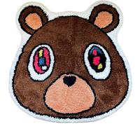 Luxape Graduation Bear Rug - Hypebeast bathmat - Handmade Tufted Rugs - Handmade & Premium- 30in (75cm) - Aesthetic Rugs Decor - Preppy Room Decor - Designer Bath mat Rug