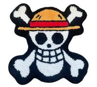 Luxape One Piece Rug - Anime bathmat - Handmade Tufted Rood Decor - Handmade & Premium- 28in (70cm) - Hypebeast Rug - Preppy Decor - Hypebeast Decor (One Piece)