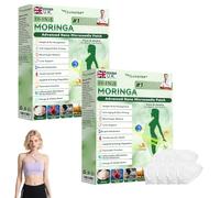 Luxarise Moringa 10-In-1 Advanced Nano Microneedle Patch, Luxurious Moringa Micro Needle, 2026 Natural Nano Micro Needle Patch, For Men And Women (2PCS)
