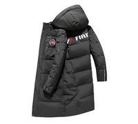 Luxaros Winter Puffer Jackets F.I.A.T, Down Alternative Coat, for cold prevention in autumn and winter to keeping warm, Wind(Grey,XL)