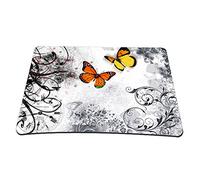 LUXBURG COMPUTER MOUSEPAD MOUSE MAT MICE PAD - BUTTERFLIES IN THE WHITE