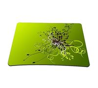 LUXBURG COMPUTER MOUSEPAD MOUSE MAT MICE PAD - GREEN FLOWERS ARTWORK