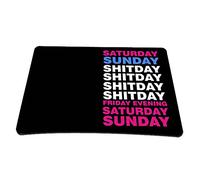 LUXBURG COMPUTER MOUSEPAD MOUSE MAT MICE PAD - WEEKEND