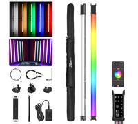 LUXCEO P120S 30W RGB Tube Light Bar, APP Control 3000 Lumen LED Video Light Wand, Battery Powered Handheld Photography Lighting 2000K-10000K Colorful Stick