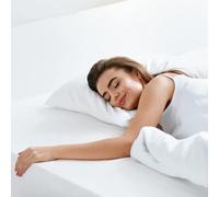 LuxClub Fitted Sheet Small Double / 4ft, with 40cm Extra Deep Pocket, Warm Brushed Microfiber Bottom Bed Sheets, Ease Care & Comfortable Shrinkage and Fade Resistant