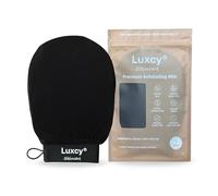 Luxcy Premium Korean Exfoliating Mitt & Body Scrubber Glove, Viscose Fiber Dead Skin Remover for Smooth, Radiant Skin, Shower Skincare, Keratosis Pilaris Treatment & Self-Tan Prep (1 Pack)
