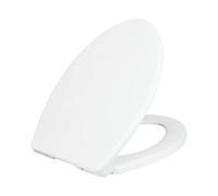 Luxe Bidet TS1008E Toilet Seat, White, Elongated