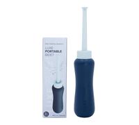 LUXE Bidet Portable Travel Bidet - 450-mL Capacity Non-Slip Ergonomic Bottle with Retractable Nozzle and High-Quality Storage Bag