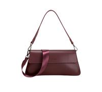 Luxe Classic Flap Shoulder Bag Claudia Canova Burgundy One Size