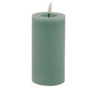 Luxe Collection Melt Effect 3X6 Sage Led Wax Candle