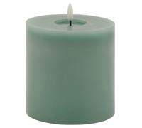 Luxe Collection Melt Effect 5X5 Sage Led Wax Candle