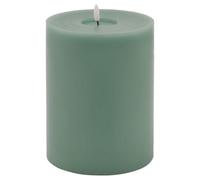 Luxe Collection Melt Effect 6X8 Sage Led Wax Candle