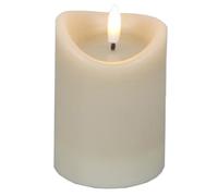 Luxe Collection Natural Glow 2.75X4 Taupe Melted Led Candle