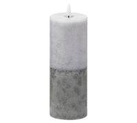 Luxe Collection Natural Glow 3X8 Stone Led Candle