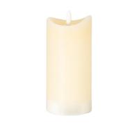 Luxe Collection Natural Glow Cream Melted Edge Led Candle - 2.75X6 Inches