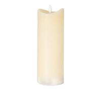 Luxe Collection Natural Glow Cream Melted Led Candle 2.75X8"