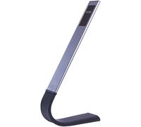 Luxe Cordless Eye Friendly LED Desk Lamp, USB Rechargeable, Up to 40 Hours of Continuous Light, Touch Control, 6 Brightness Levels, 3 Light Modes, 360 Adjustable Modern Design, Portable (Space Gray)