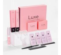 Luxe Cosmetics - Lash Lift Kit - Complete Set for Eyelash Lifting - New Pro Version - Easy to Apply and Long Lasting Finish - Professional Results up to 8 Weeks (New Lashlift Kit with White Glue)