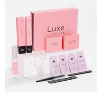 Luxe Cosmetics - Lash Lift Kit - Complete Set for Eyelash Lifting - New Pro Version - Easy to Apply and Long Lasting Finish - Professional Results up to 8 Weeks (New Lashlift Kit with White Glue)
