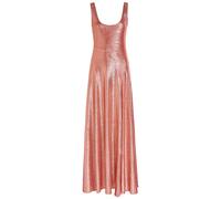 Luxe DE Valentina Bella Como Metallic Jersey Gown - Rose - 8 (UK8 / S)