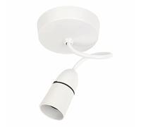 LUXE DIVA Ceiling Light - Vintage lamp - Hanging Light Plastic Lamp Hanging Holder for Living Room, Dinning Room and Bedroom Ceiling Lights Home Decor (6 Inch (Pack of 1))