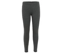 LUXE DIVA Girls Plain Legging Full Length Kids Children Teen Basic Stretchy Full Length Ages 2 3 4 5 6 7 8 9 10 11 12 13 Dance Stretch Teen (UK, Age, 7 Years, 8 Years, Regular, Charcoal)