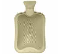 LUXE DIVA Hot Water Bottle 500ML, Natural Rubber Mini Hot Water Bag 0.5L Comfort Warmth Leak Proof, Water Bottle for Cozy Night, Pain Relief, Waist, Back, Neck, Legs, Shoulders, Back & Feet Warmer