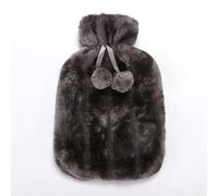 LUXE DIVA Hot Water Bottle with Premium Cozy Fluffy Cover | Large 2L Capacity | Best for Relief from Back, Neck, and Leg Muscle Pain and Cramps