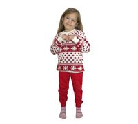 LUXE DIVA Kids Girls Boys Unisex Star Rudolph Novelty Christmas Jumper Sweater Unisex Christmas Xmas Knitted Novelty, Retro, Elf, Football Jumper Sweater Christmas Xmas from Age 3 to 14 Years Old