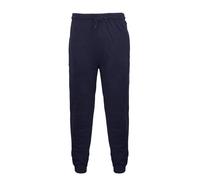 LUXE DIVA Men's Trouser Elasticated Joggers Cuffed Sweatpants Zip Pockets Gym Sports Casual Trousers Active Fleece Jogger Sweatpants Zip Pockets S-XXL (UK, Alpha, 3XL, Plus, Regular, Navy)