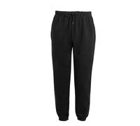 LUXE DIVA Men's Trouser Elasticated Joggers Cuffed Sweatpants Zip Pockets Gym Sports Casual Trousers Active Fleece Jogger Sweatpants Zip Pockets S-XXL (UK, Alpha, 3XL, Plus, Regular, Black)