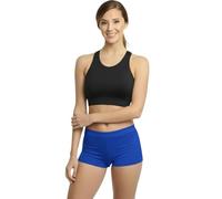LUXE DIVA New Ladies Stretch Shorts Womens Hot Pants Sizes 8-14 Royal Blue