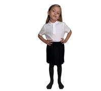 LUXE DIVA UK School Uniform Girls Summer Formal Dress Bottom Full Elastic Box Pleat Skirt Only Uniform Black