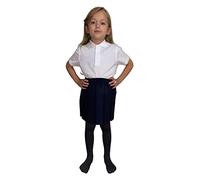 LUXE DIVA UK School Uniform Girls Summer Formal Dress Bottom Full Elastic Box Pleat Skirt Only Uniform Navy