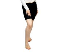 LUXE DIVA Womens Cycling Dancing Gym 1/2 Leggings Active Casual Shorts, Black, 24-26