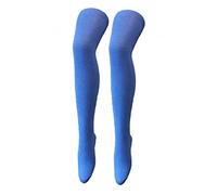 LUXE DIVA Women's Thigh High Socks Over The Knee Microfiber Stay-Up Socks Assorted Colors | UK Size 4-6, Perfect for Boots, Dresses & Cosplay Skirt/dress Top