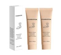 Luxe Foundation Colour Changing, 12h Colour Matching, Natural Finish, Non-Greasy & Moisturising, PH-Controlled Colour Adjustment, Foundation for Mature Skin (2 Pieces)