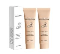 Luxe Foundation Colour Changing SPF 50, Luxe Foundation For Mature Skin, Intelligent Color Correcting Foundation, Medium Coverage, Buildable Formula, Lightweight Texture, Long-Lasting Natural (2PC)