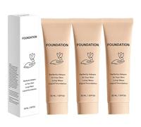 Luxe Foundation Colour Changing SPF 50, Luxe Foundation For Mature Skin, Intelligent Color Correcting Foundation, Medium Coverage, Buildable Formula, Lightweight Texture, Long-Lasting Natural (3PC)
