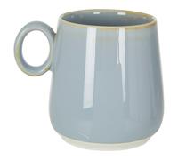 Luxe Glazed Finish Blue Mug,Porcelain Coffee Cup With Tapered Design,Modern Ceramic Mug For Home & Office Premier Housewares Blue One Size