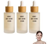 Luxe Honey Anti Aging Serum, Pure Bees Venom Face Serum, Honey Spot Correcting Facial Essence, Hydration & Radiance, Plump Skin (3PCS)