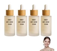 Luxe Honey Anti Aging Serum, Pure Bees Venom Face Serum, Honey Spot Correcting Facial Essence, Hydration & Radiance, Plump Skin (4PCS)