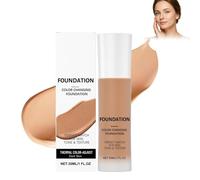 LUXE Intelligent Color Correcting Foundation, 30ml/1 fl oz - Instantly Adapts to Your Skin Tone, lightweight Texture, Medium Coverage, long-Lasting Natural Dewy finish (Tan)