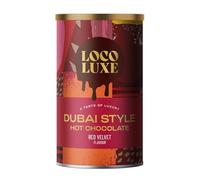 Luxe Loco Premium Hot Chocolate Mix, Dubai style hot chocolate, Red velvet flavour 275g