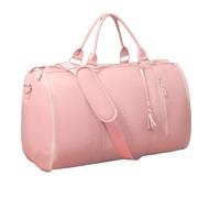 Luxe Mega Bag, Luxe Mega Bag Travel, 2025 New 2 in 1 Garment Duffle Bags for Travel (Pink)