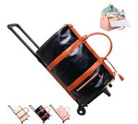 Luxe Mega Bag, Luxe Mega Bag Travel, 2025 New 2 in 1 Garment Duffle Bags for Travel (Upgraded-Black)