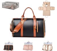 Luxe Megabag, LuxemegaBag, Luxemega Travel Bags for Women, Luhxe Travel Bag Garment Bag, Convertible Garment Duffel Bag (Black)