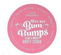 Luxe Organix Bye Bye Bum Bumps Clear & Smooth Booty Scrub, 285g