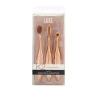 Luxe Studio Face & Eyes Oval Makeup Brush Set